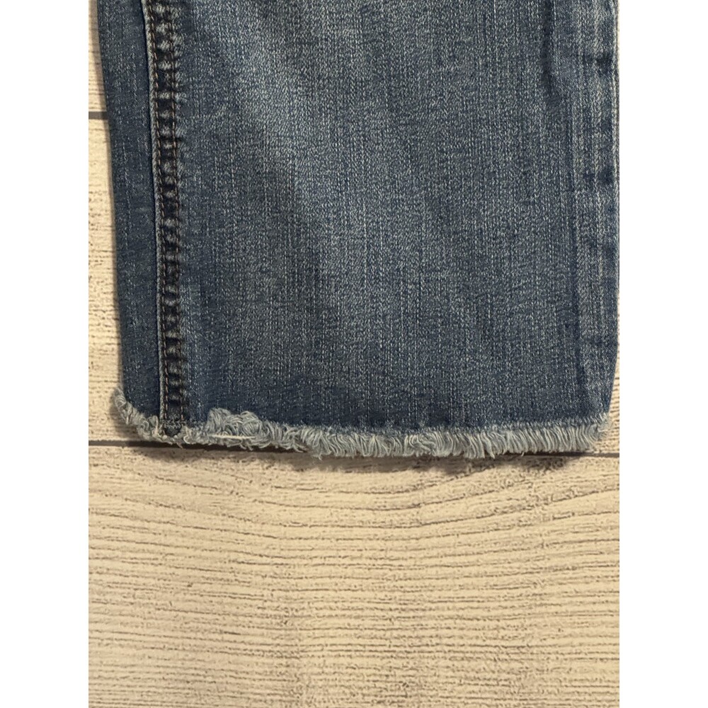 Sneak Peek SP Distressed Raw Hem Jeans – Women’s Size 27 - Picture 12 of 14